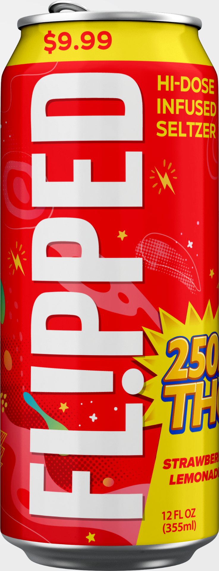 FL!PPED Strawberry Lemonade seltzer