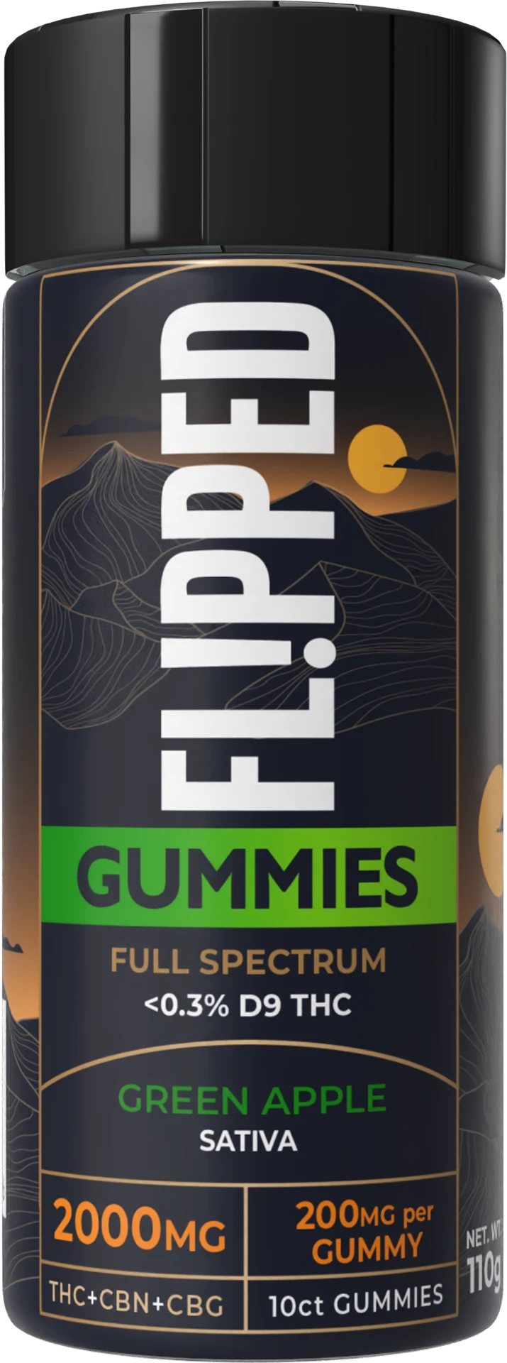 Full Spectrum Gummies Green Apple